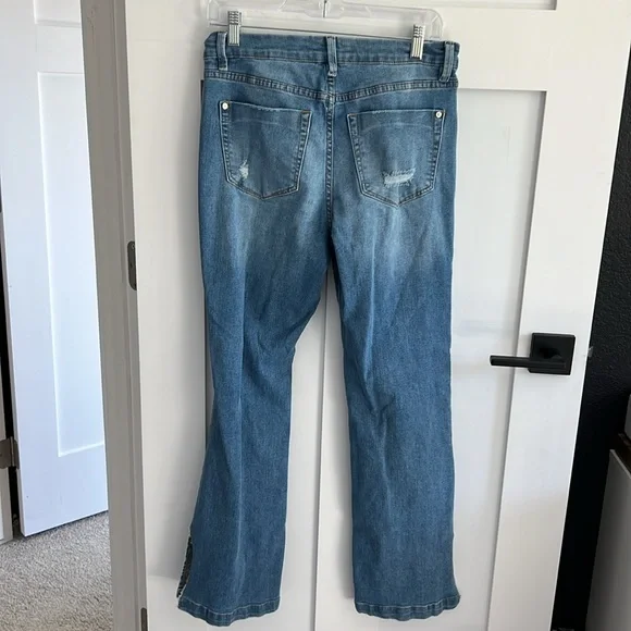 Ban jara Women’s Flare Jeans with slit Size 9/28 - Picture 6 of 6